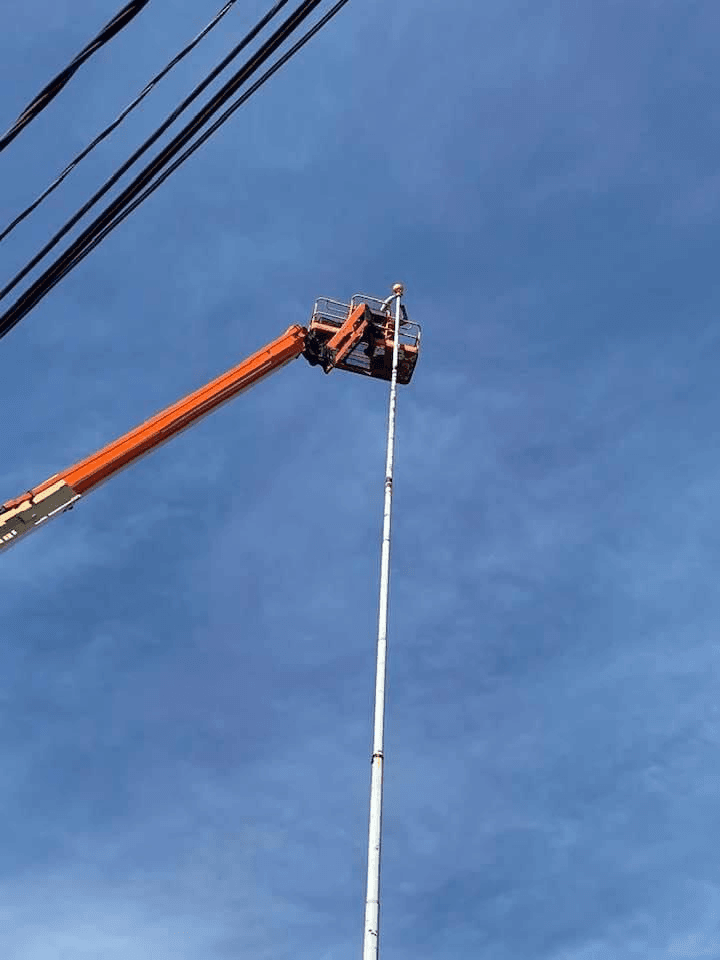 Flagpole Repair