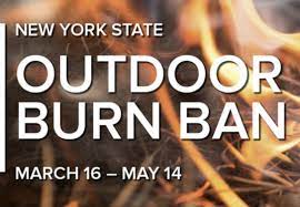 Photo of annual Burn Ban