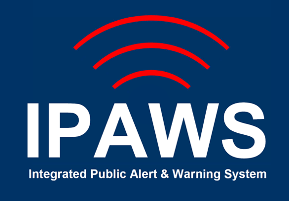Integrated Public Alert and Warning System (IPAWS) logo