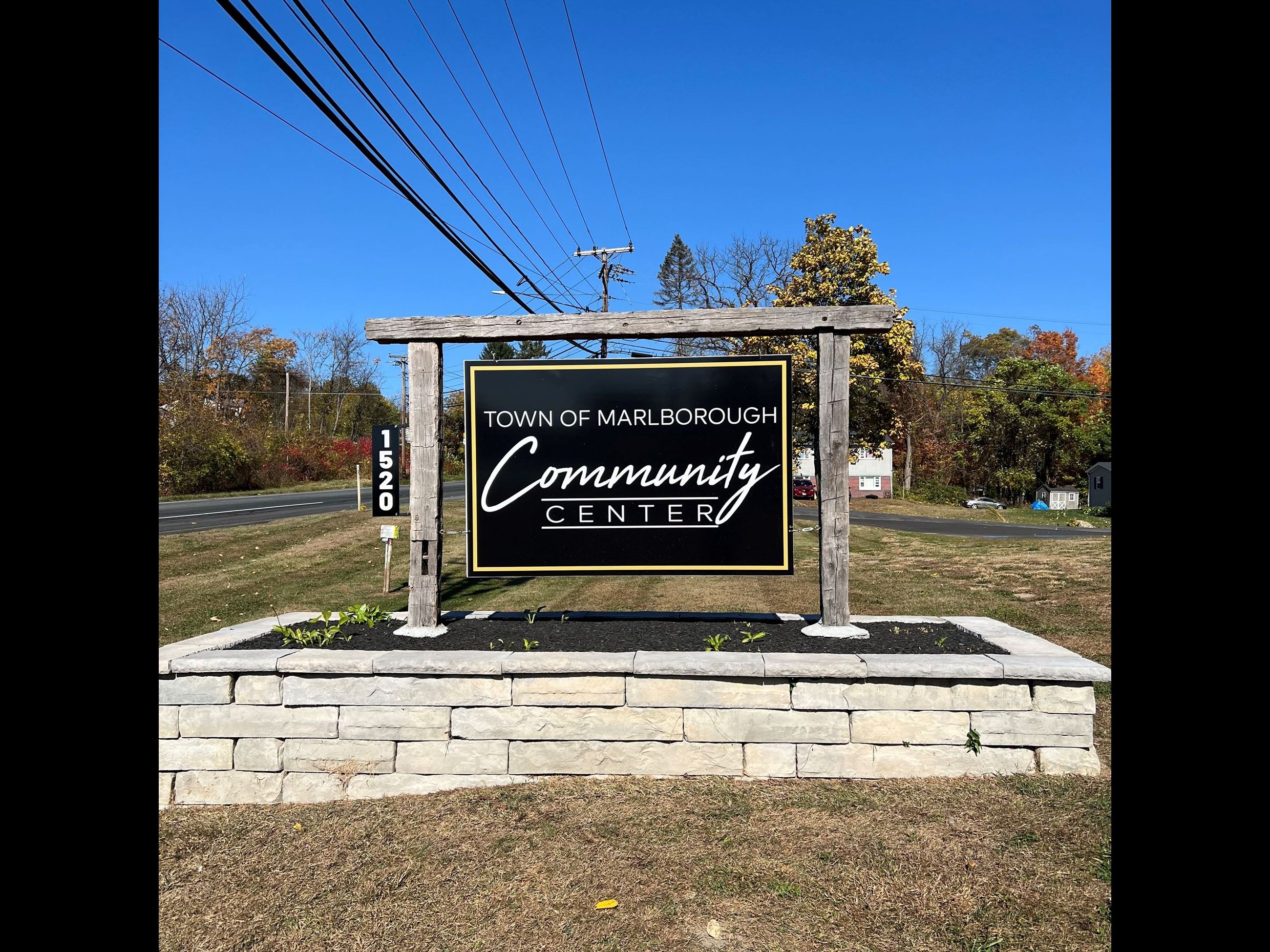 Photo of Community Center Sign