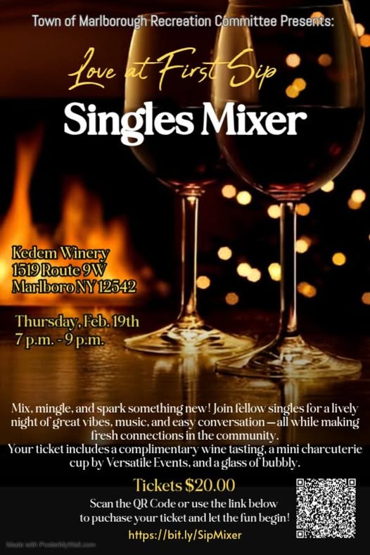 TWO GLASSES WITH LIGHTS AND FIREPLACE